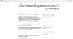 Desktop Screenshot of liveweddingbroadcast.blogspot.com