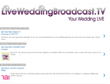 Tablet Screenshot of liveweddingbroadcast.blogspot.com