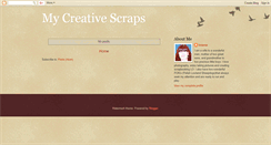 Desktop Screenshot of mycreativescraps.blogspot.com