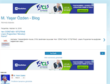 Tablet Screenshot of myozden.blogspot.com