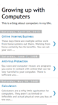 Mobile Screenshot of growingupwithcomputers.blogspot.com