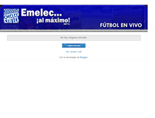 Tablet Screenshot of emelecenvivo.blogspot.com
