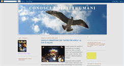 Desktop Screenshot of conoscidirittiumani.blogspot.com