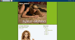 Desktop Screenshot of ishtar-alabina.blogspot.com