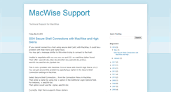 Desktop Screenshot of macwisesupport.blogspot.com