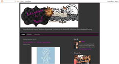 Desktop Screenshot of champagnepearls.blogspot.com