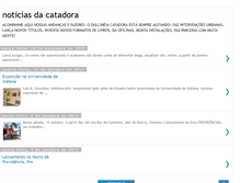Tablet Screenshot of noticiasdacatadora.blogspot.com