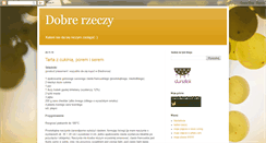 Desktop Screenshot of dobrerzeczy.blogspot.com