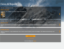 Tablet Screenshot of cavasdeespana.blogspot.com