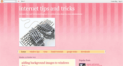Desktop Screenshot of nettiptrick.blogspot.com