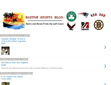 Tablet Screenshot of bos-sports.blogspot.com