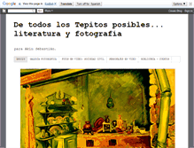 Tablet Screenshot of literaturafotografiatepito.blogspot.com