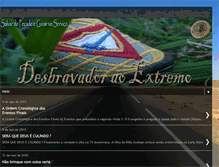 Tablet Screenshot of desbravadoraoextremo.blogspot.com