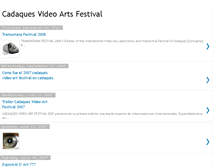 Tablet Screenshot of cadaquesvideoartfestival.blogspot.com
