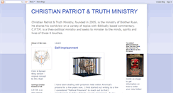 Desktop Screenshot of christianpatriottruthministry.blogspot.com