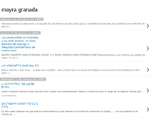 Tablet Screenshot of mayragranada.blogspot.com