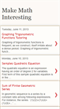 Mobile Screenshot of math-is-interesting.blogspot.com