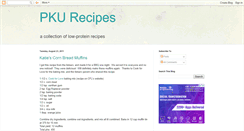 Desktop Screenshot of pkurecipes.blogspot.com