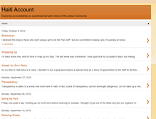 Tablet Screenshot of haitiaccount.blogspot.com