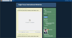 Desktop Screenshot of eaglefocus7.blogspot.com