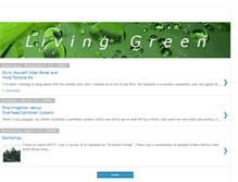 Tablet Screenshot of emeraldcoastmom-living-green.blogspot.com