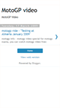 Mobile Screenshot of motogpvideo.blogspot.com