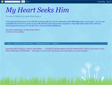 Tablet Screenshot of myheartseekshim.blogspot.com