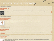 Tablet Screenshot of eduticprofesionales.blogspot.com