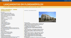 Desktop Screenshot of lancamentosemflorianopolis.blogspot.com