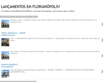 Tablet Screenshot of lancamentosemflorianopolis.blogspot.com