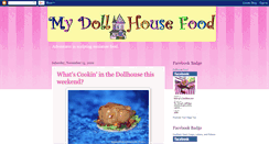 Desktop Screenshot of mydollhousefood.blogspot.com