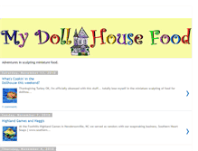 Tablet Screenshot of mydollhousefood.blogspot.com