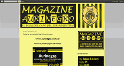 Desktop Screenshot of magazineaurinegro.blogspot.com