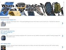 Tablet Screenshot of packpaddleproducts.blogspot.com