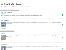 Tablet Screenshot of melliescraftycorner.blogspot.com