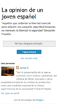Mobile Screenshot of laopiniondeunjoven.blogspot.com