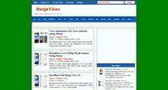 Desktop Screenshot of harga-cross.blogspot.com