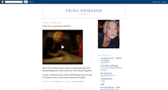 Desktop Screenshot of fridafridaeriksson.blogspot.com