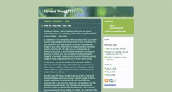 Desktop Screenshot of howardwong37384.blogspot.com
