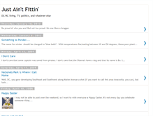 Tablet Screenshot of justaintfittin.blogspot.com