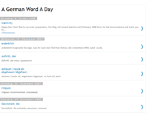 Tablet Screenshot of germanword.blogspot.com