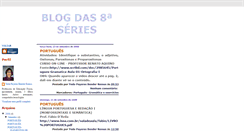 Desktop Screenshot of blogdas8series.blogspot.com