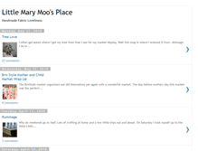 Tablet Screenshot of littlemarymoosplace.blogspot.com