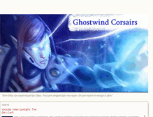 Tablet Screenshot of ghostwindcorsairs.blogspot.com