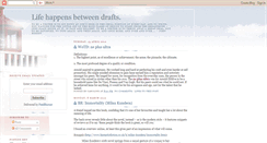 Desktop Screenshot of lifebetweendrafts.blogspot.com