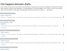 Tablet Screenshot of lifebetweendrafts.blogspot.com