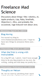 Mobile Screenshot of freelancemadscience.blogspot.com