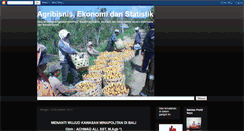 Desktop Screenshot of agribistik.blogspot.com