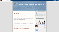 Desktop Screenshot of cronicasquisquillosas.blogspot.com