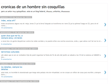 Tablet Screenshot of cronicasquisquillosas.blogspot.com
